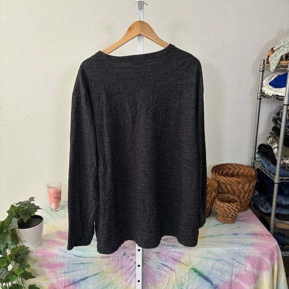 Polo by Ralph Lauren Black Long Sleeve Tee men’s XXL red pony logo - Picture 4 of 4